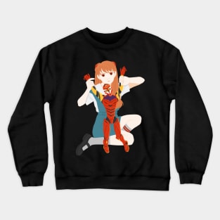 Asuka & Unit-02 Crewneck Sweatshirt